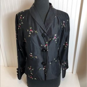 Leek Collection silk jacket